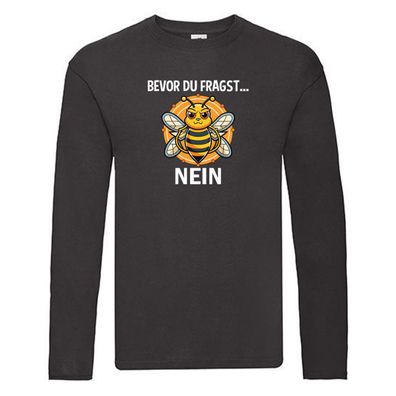 Bevor du fragst... Nein | Hummeln Long Sleeve Schwarz