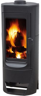 Plamen Nera EEK A+ Guss-Kamin-Holzofen "hohe Sichtscheibe" - 13kW Bimschv II