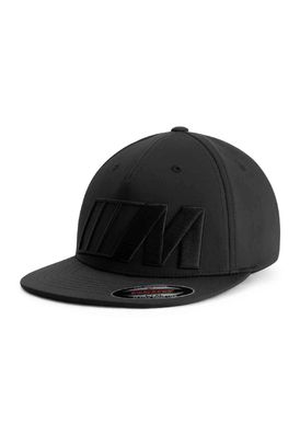 BMW M Cap Herren Schwarz - Flex Fit Kappe mit M-Logo Stickerei Mütze