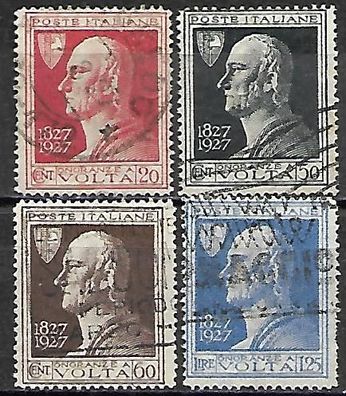 Italien gestempelt Michel-Nummer 259-262