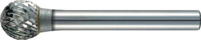 Frässtift KUD D.3mm Kopf-L.2,5mm Schaft-D.3mm HM Verz. Kreuz Tecwerk