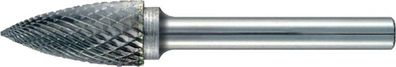 Frässtift SPG D.3mm Kopf-L.12mm Schaft-D.3mm HM Verz. Normal, ein PROMAT