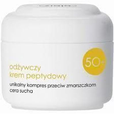 Ziaja 50+ Regenerierende Peptid-Anti-Aging-Creme 50ml fuer reife Haut