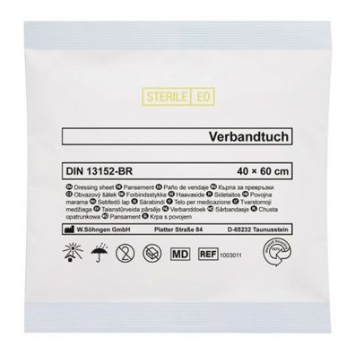 Verbandtuch DIN SO 40x60cm