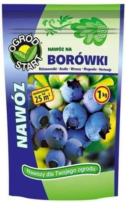 Dünger Für Heidelbeeren Blaubeeren Obstdünger Beerendünger 25m2 NPK Wachstum 1kg