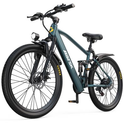 E-Mountainbike 24 Zoll Elektrofahrrad mit 250W 36V 13AH Akku E-Bike Shimano 21-Gang