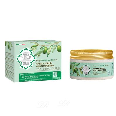 Acque di Italia Scrub Creme für Gesicht Körper und Haare 200 ml
