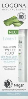 Logona 3x Classic Hyaluron Hydro Fluid Bio-Aloe Vera & Hyaluronsäure 30ml