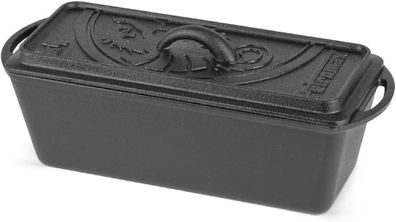 Petromax Kastenform mit Deckel k4 Gusseisen 2,4 L Brotbackform Auflaufform