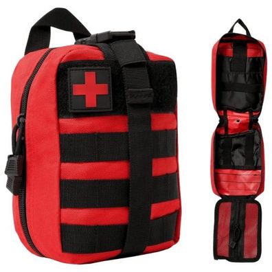 Molle Erste Hilfe Tasche leer rot