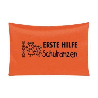 Erste Hilfe Schulranzen orange