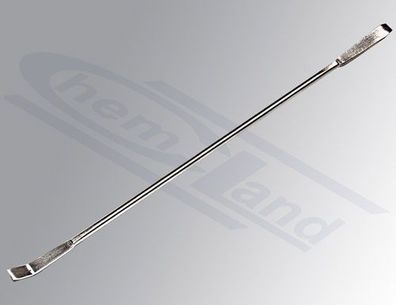 zweiseitiger Spatel 200mm lang aus Edelstahl