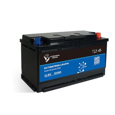 Ultimatron Lithium Batterie LiFePO4 12.8V 100Ah Smart BMS mit Bluetooth Wohnmobi
