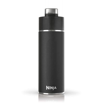 Ninja Thirsti 700 ml Trinkflasche Edelstahl - Schwarz DW2401EUUKBK