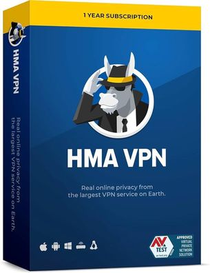 HMA Pro VPN (unlimited Geräte) 1 Jahr