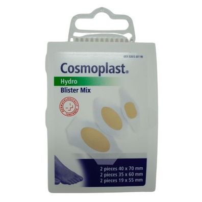 Cosmoplast Blasenpflaster Mix Hydrokolloid (6 Stk.)