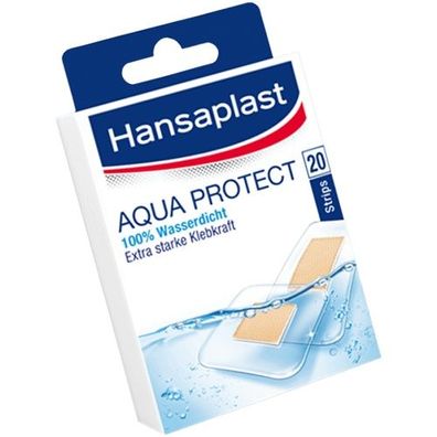 Hansaplast Pflasterstrips Aqua Protect (20 Stk.)