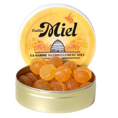 Apipharma Honig-Pastillen – Handgefertigte mit Auvergne-Honig aus Frankreich, 50g