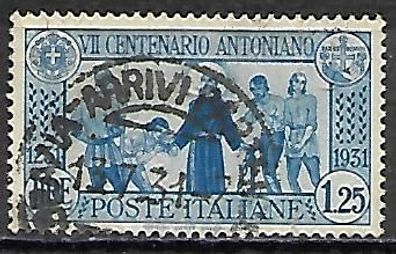 Italien gestempelt Michel-Nummer 367