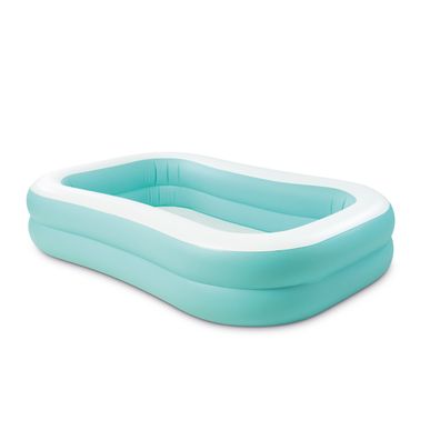 INTEX Family Pool aufblasbar 229x152x48cm Planschbecken Garten Pool Kinder