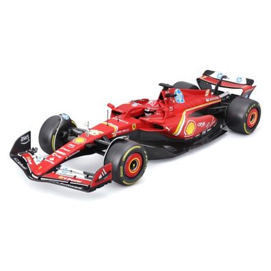 Bburago 18-16821 Modellauto Ferrari SF-24 Leclerc #16 Imola 2024 1:18 Formel 1