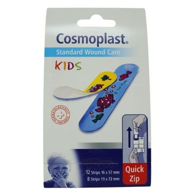 Cosmoplast Quick Zip Strips Kids (20 Stk.)