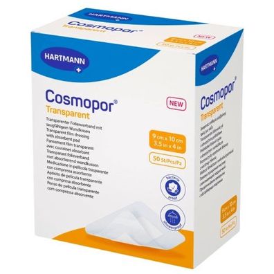Cosmopor transparent steril 9x10cm (50 Stk.)