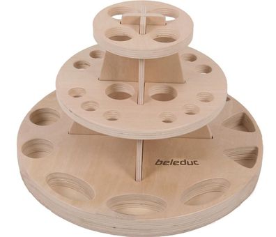Drehbarer Materialständer mit drei Ebenen