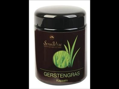 Semen Vitae Bio Gerstengras-Kapseln 125 St. in Violett Glas 125St
