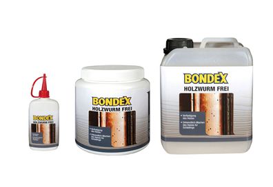 Bondex Holzwurmfrei 125 ml/750ml/2.5L Holzverfestigungsmittel