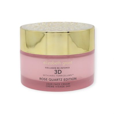 Elizabeth GRANT Collagen Re-Inforce ROSE QUARTZ Edition 24h Cream 100ml I Rosenquarz