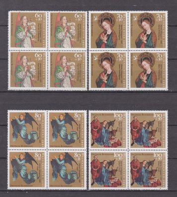 BRD 1991 postfrisch 4er Block MiNr. 1578-1581 500. Todestag von Martin Schongauer