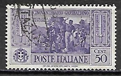 Italien gestempelt Michel-Nummer 395