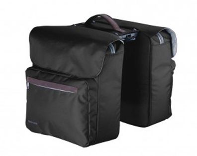 Racktime Doppeltasche "Ture" Volumen: 29 l (2x 12 carbon black