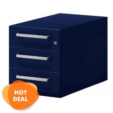 Note™ Rollcontainer • Mobiler Schreibtisch-Beistellschrank 775 mm Tief • Bisley | Neu