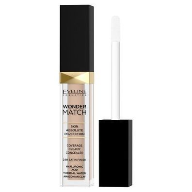 Eveline Cosmetics Fluessigabdeckstift Wonder Match 15 Natur, 7 ml