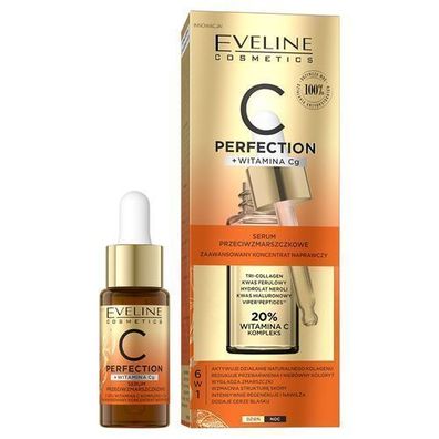 Premium Hautpflege-Serum mit Vitamin C - 18ml fuer strahlende und jugendliche Hau