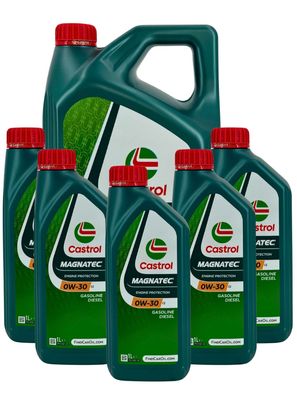 Castrol Magnatec 0W-30 C2 5 + 4 Liter