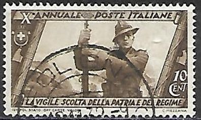 Italien gestempelt Michel-Nummer 416