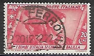 Italien gestempelt Michel-Nummer 418