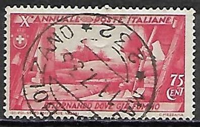 Italien gestempelt Michel-Nummer 424