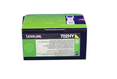 Lexmark 702HY Toner Yellow 70C2HY0 -A