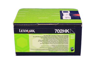 Lexmark 702HK Toner Black 70C2HK0 -A