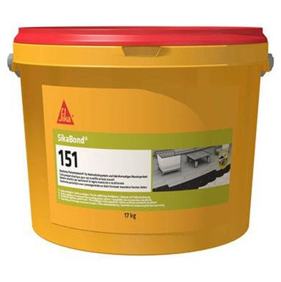 SikaBond-151a parkettbraun Parkettklebstoff 17kg