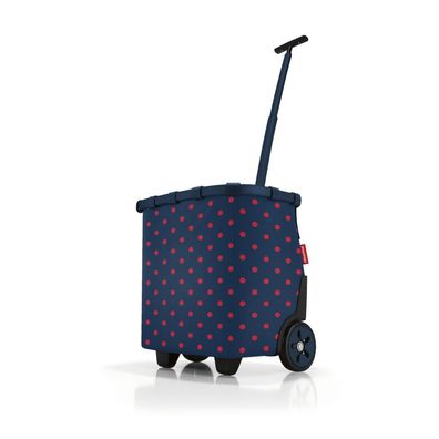 reisenthel carrycruiser frame mixed dots red OE3076 rote Punkte Einkaufswagen