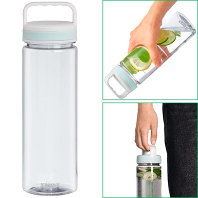 Xavax To-Go Trinkflasche Henkel Wasser-Flasche 900ml BPA-frei Sport Gym Outdoor