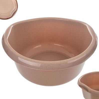 KADAX Runde Kunststoffschüssel. Becken tief und robust. Schüssel 20L