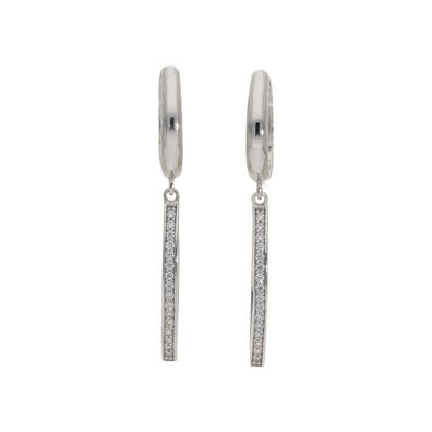 Damen Ohrhänger Silber 925 JL20-06-1246 mit Zirkonia, Made in Germany