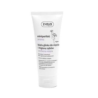 Ziaja Mintperfect Aroma Weisse Tonerde Zahnpflege Verbene Minze, 100ml