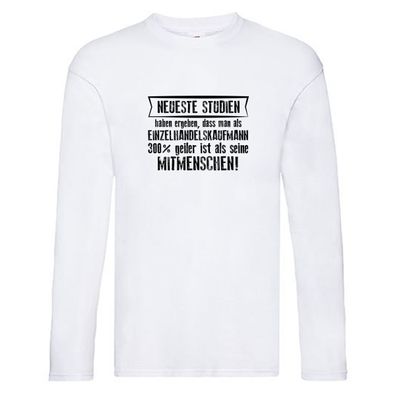 Neuste Studien: Einzelhandelskaufmann | Einzelhandel Long Sleeve Weiß
